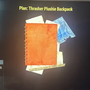 Thrasher Plush backpack