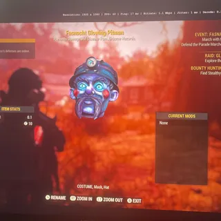 glowing pitman Xbox