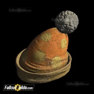 pint sized hat orange