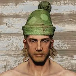 pint sized hat green
