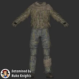 Ghillie suit and hood plan