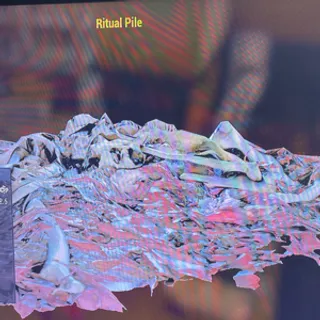 ritual pile displayable
