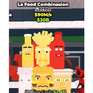 90 m/s ⭐La Food Combinasion⭐Instant Delivery ✅Cheap 👤Pending193