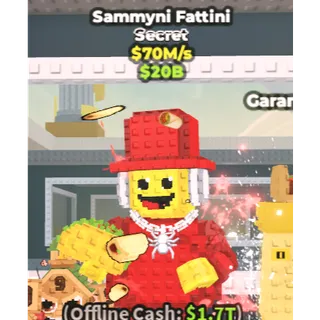 70 m/s ⭐Sammyni Fattini⭐Instant Delivery ✅Cheap