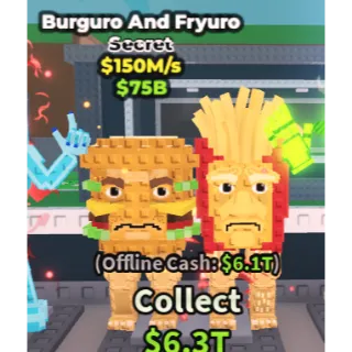 150 m/s ⭐Burguro and Fryuro⭐instant delivery ✅cheap