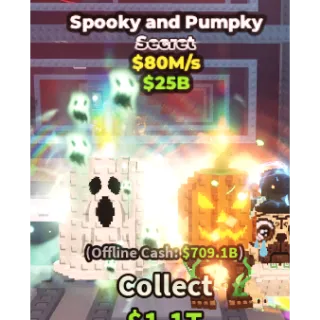 80 m/s ⭐Spooky and Pumpky⭐instant delivery ✅cheap