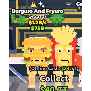 1.2 B/s ⭐Burguro and Fryuro⭐Instant Delivery ✅Cheap 👤Pending193