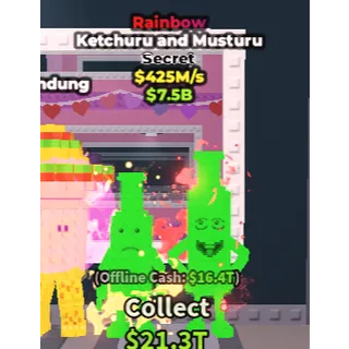 425 m/s ⭐Rainbow Ketchuru and Musturu⭐Instant Delivery ✅Cheap