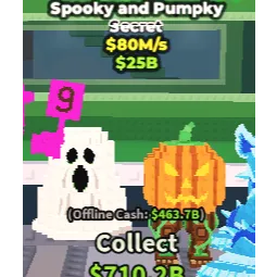 80 m/s ⭐Spooky and Pumpky⭐Instant Delivery ✅Cheap