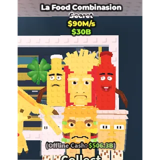 90 m/s ⭐La Food Combinasion⭐Instant Delivery ✅Cheap 👤Pending193
