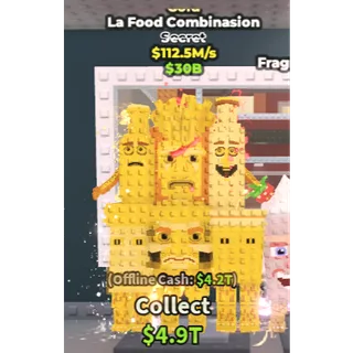 112.5 m/s ⭐La Food Combinasion⭐Instant Delivery ✅Cheap