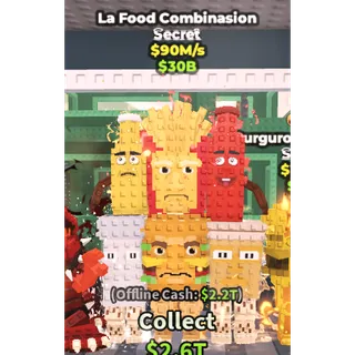 90 m/s ⭐La Food Combinasion⭐Instant Delivery ✅Cheap