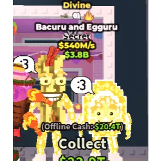 540 m/s ⭐Divine Bacuru and Egguru⭐Instant Delivery ✅Cheap