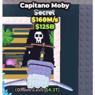 160 M/s ⭐Capitano Moby⭐Instant Delivery ✅Cheap 👤Pending193