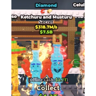 318.7 m/s ⭐Ketchuru and Musturu⭐instant delivery ✅cheap