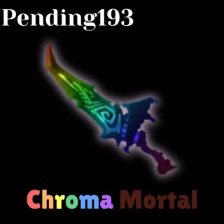 MM2 ⭐Chroma Mortal⭐Fast Delivery ✅Cheap 👤Pending193