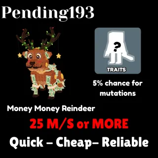 Money Money Reindeer