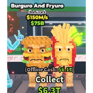 150 m/s ⭐Burguro and Fryuro⭐instant delivery ✅cheap