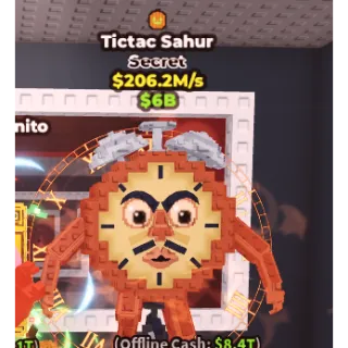 206.2 m/s ⭐Tictac Sahur⭐Instant Delivery ✅Cheap