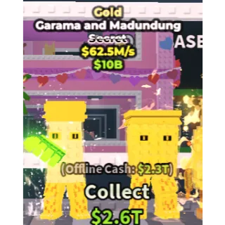 62.5 m/s ⭐Gold Garama and Madundung⭐Instant Delivery ✅Cheap