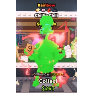 612.5 m/s ⭐Chillin Chili Rainbow⭐instant delivery ✅cheap