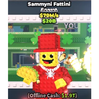 70 m/s ⭐Sammyni Fattini⭐Instant Delivery ✅Cheap