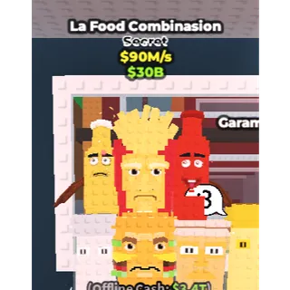 90 m/s ⭐La Food Combinasion⭐Instant Delivery ✅Cheap