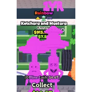 913.7 m/s ⭐1Yr Rainbow Ketchuru and Musturu⭐Instant Delivery ✅Cheap 👤Pending193