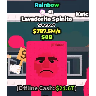 787.5 m/s ⭐Rainbow Lavadorito Spinito⭐Instant Delivery ✅Cheap 👤Pending193