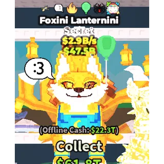 2.9 B/s ⭐STACKED Foxini Laternini⭐Instant Delivery ✅Cheap 👤Pending193