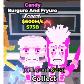 600 m/s ⭐Burguro and Fryuro Candy⭐instant delivery ✅cheap