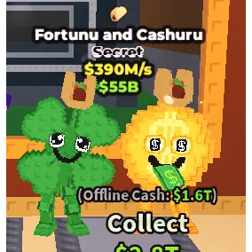 390 m/s ⭐Fortunu and Cashuru⭐Instant Delivery ✅Cheap