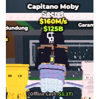 160 m/s ⭐Capitano Moby⭐Instant Delivery ✅Cheap