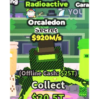 920 m/s ⭐Radioactive Orcaledon⭐Instant Delivery ✅Cheap 👤Pending193
