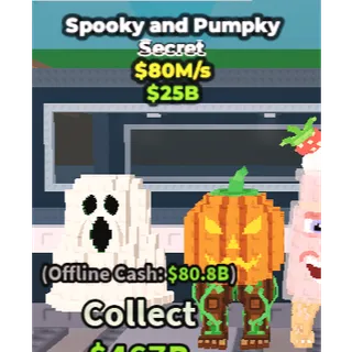 80 m/s ⭐Spooky and Pumpky⭐Instant Delivery ✅Cheap