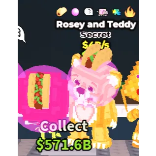 4 B/s ⭐STACKED Rosey and Teddy⭐Instant Delivery ✅Cheap 👤Pending193