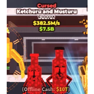 382.5 m/s ⭐Cursed Ketchuru and Musturu⭐Instant Delivery ✅Cheap