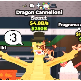 4.8 B/s ⭐STACKED Dragon Cannelloni⭐Instant Delivery ✅Cheap 👤Pending193