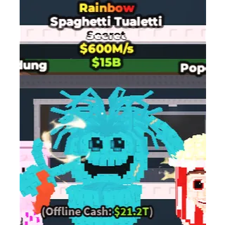 600 m/s ⭐Rainbow Spaghetti Tualetti⭐Instant Delivery ✅Cheap