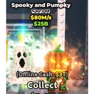 80 m/s ⭐Spooky and Pumpky⭐Instant Delivery ✅Cheap