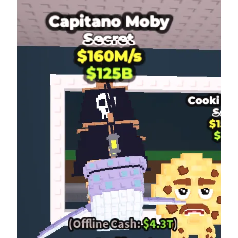 160 M/s ⭐Capitano Moby⭐Instant Delivery Cheap 👤Pending193 - Steal a ...