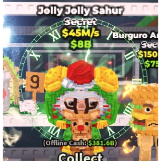 45 m/s ⭐Jolly Jolly Sahur⭐Instant Delivery ✅Cheap