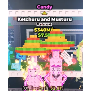 340 m/s ⭐Candy Ketchuru and Musturu⭐Instant Delivery ✅Cheap