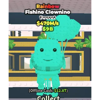 470 m/s ⭐(50 EXIST WORLDWIDE) Rainbow Fishino Clownino⭐Instant Delivery ✅Cheap