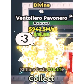 942.6 m/s ⭐Divine Ventoliero Pavonero⭐Instant Delivery ✅Cheap