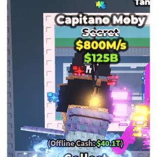 800 m/s ⭐Capitano Moby⭐instant delivery ✅cheap