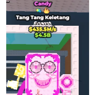 435.5 m/s ⭐Candy Tang Tang Keletang⭐Instant Delivery ✅Cheap