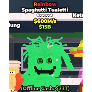 600 m/s ⭐Rainbow Spaghetti Tualetti⭐Instant Delivery ✅Cheap