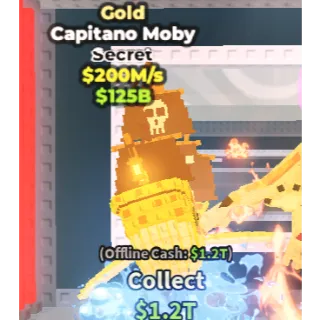 200 m/s ⭐Gold Capitano Moby⭐Instant Delivery ✅Cheap