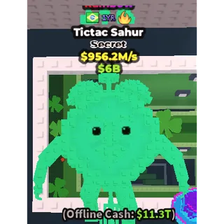 956.2 m/s ⭐Rainbow 1Yr Tictac Sahur⭐Instant Delivery ✅Cheap 👤Pending193